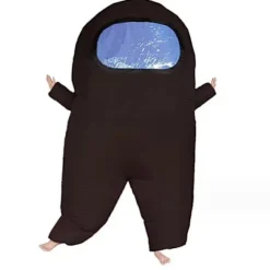 Oppustelig Among Us Kostume Toikido Yume Cosplay Halloween Boguge Oppustelig ..+ Sort Black Kids For 135-150cm