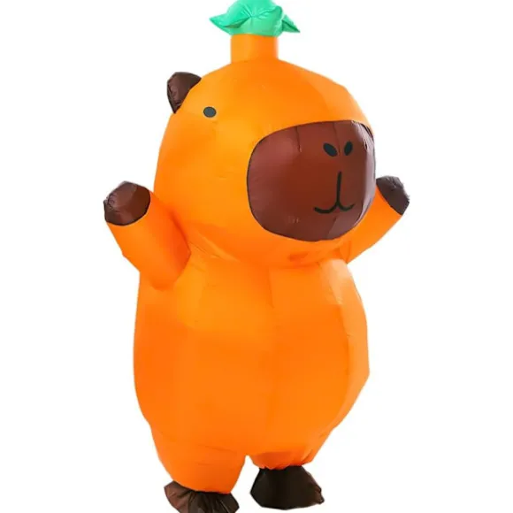 Oppustelig Capybara Kostume Voksen Oppustelig Halloween Kostume Sjovt Dyre Oppustelig Kostume