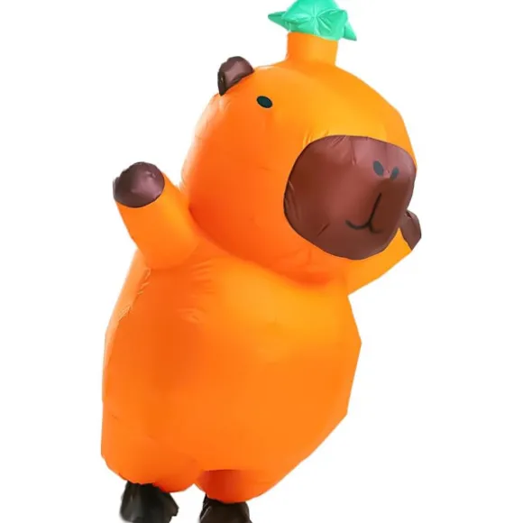 Oppustelig Capybara Kostume Voksen Oppustelig Halloween Kostume Sjovt Dyre Oppustelig Kostume