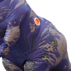 Oppustelig dinosauruskostume Cosplay Maskerade Halloween Børn grøn voksen lilla voksen-FA- adult purple