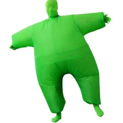 Oppustelig dragt Jule sceneoptræden dragt Halloween dragt sumo grøn børnestørrelse sumo G sumo G sumo G- Perfet Sumo G Sumo Green Children's size
