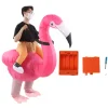 Oppustelig Flamingo Kostume Vandtæt Polyesterstof Oppustelig Kostume til 150-190cm Voksen