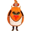 Oppustelig Græskarkostume Sjov Luftblæser Kostume Jumpsuit Fancy Dress Cosplay Halloween Julekostume Voksenstørrelse