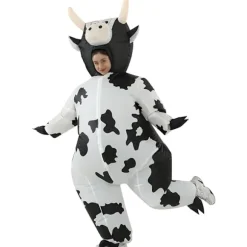 Oppustelig Ko-Kostume Til Fastelavn, Cosplay Og Kostumefester