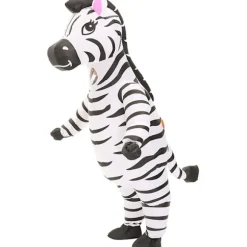 Oppustelig kostume Zebra Kostume Sjovt Oppusteligt Dyrekostume Cosplay Party Jul Halloween Kostume Festival Kostume Jumpsuit