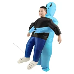 Oppustelig Pikachu kostume til voksne og børn - Dukketøj, legetøj, dukkerekvisitter Nyt Flamingo specialmateriale Children 110-140cm Alien Lake Blue | Fyndiq