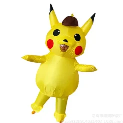 Oppustelig Pikachu kostume til voksne og børn - Dukketøj, legetøj, dukkerekvisitter Nyt Flamingo specialmateriale Children 110-140cm Alien Lake Blue | Fyndiq
