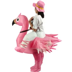 Oppustelig Pikachu kostume til voksne og børn - Dukketøj, legetøj, dukkerekvisitter Nyt Flamingo specialmateriale Children 110-140cm Alien Lake Blue | Fyndiq