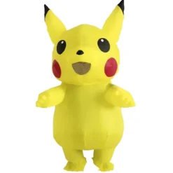 Oppustelig Pikachu-dragt til voksne og børn - Dukketøj, legetøj, sjove tegneserie cosplay-dragter, dukkerekvisitter Pikachu special materia Bxz Pikachu special material Adult 150-190cm | Fyndiq