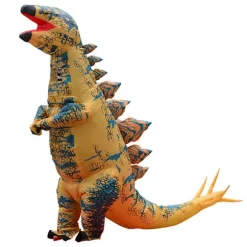 Oppustelig Stegosaurus-kostume til voksne - Halloween-dinosaurkostume Stegosaurus voksenstørrelse stegosaurus Adult size