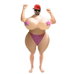 Oppustelig tøj med store bryster - Komfortabel festkostume til showaktiviteter