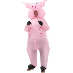 Oppustelige kostumer Juleforestillingskostumer Halloweenkostumer Oppustelig gris Voksenstørrelse Oppustelig gris Oppustelig gris Oppustelig gris inflatable pig Adult size | Fyndiq