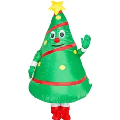 Oppusteligt julekostume Halloween Cosplay kostume voksen/mand