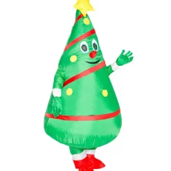 Oppusteligt julekostume Halloween Cosplay kostume voksen/mand