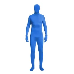 Orange Heldragt Morph Suit til Voksne - Usynligt Kostume [POP] Orange 180CM