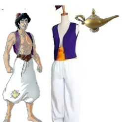 overfladisk Aladdin Prince Cosplay Cosplay kostume M