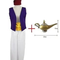 overfladisk Aladdin Prince Cosplay Cosplay kostume M