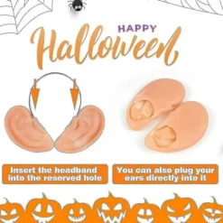 Oversized Jumbo Fake Ører Hårbøjle til Halloween Cosplay (FMY)