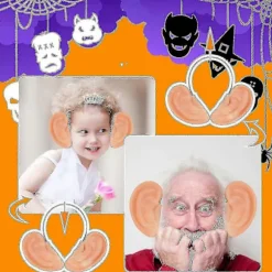 Oversized Jumbo Fake Ører Hårbøjle til Halloween Cosplay (FMY)
