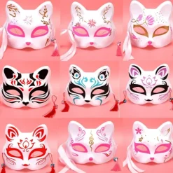10-pak - DIY Kattemaske / Therian Maske 420