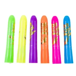 6-pak Glow In Dark Ansigtsmaling UV Neon Ansigtsmaling Farveblyant