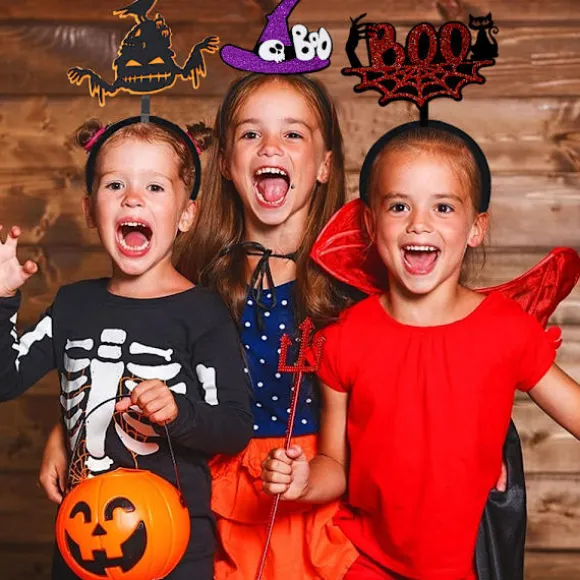 3-pak Halloween pandebånd dekoration rekvisitter bar fest dekoration forsyninger Halloween pandebånd hovedbeklædning (FF stil)