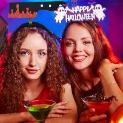 3-pak Halloween pandebånd dekoration rekvisitter bar fest dekoration forsyninger Halloween pandebånd hovedbeklædning (FF stil)