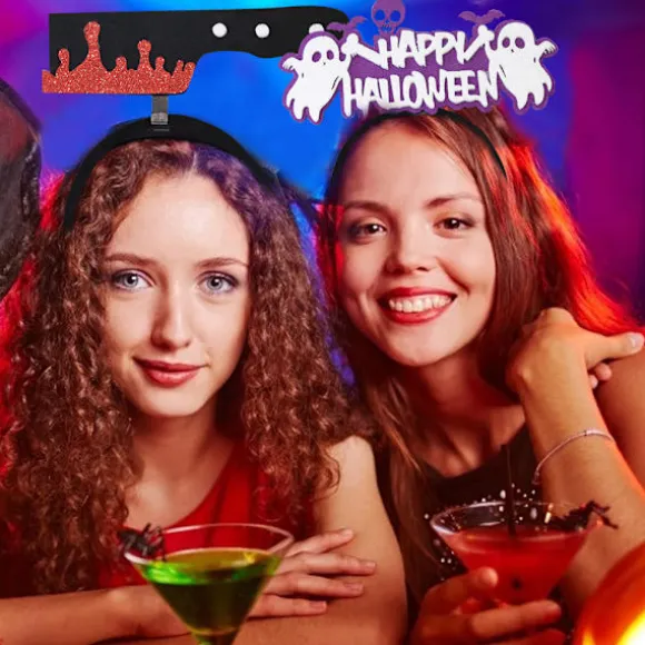 3-pak Halloween pandebånd dekoration rekvisitter bar fest dekoration forsyninger Halloween pandebånd hovedbeklædning (FF stil)