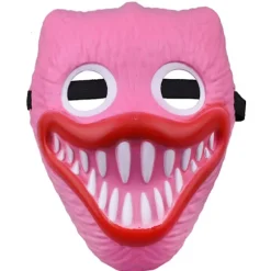 3-pak Halloween Poppy Playtime Skræmmende Pølsemund-Plastmasker