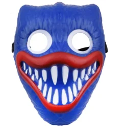 3-pak Halloween Poppy Playtime Skræmmende Pølsemund-Plastmasker