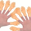 10-pak Mini Finger Hænder Gummi Fingre - Sjove Små Figurer
