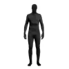 Party Kostume Usynlig Morph Suit Voksen Mænd Kvinder Fuld Sort