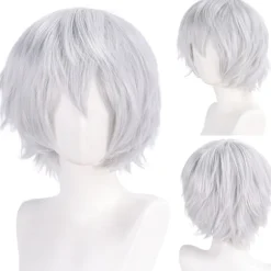 Paryk Anime Mænds Cosplay Kort Paryk 30CM (KR311), CJY