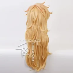 Paryk Demon Slayer Paryk Cosplay Douma Gradueret Krøllet Hår Kvinder Syntetiske Parykker Mænd Karnevalsfest Cosplay Anime TilbehørCJY