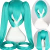 Paryk Hatsune Miku Paryk 120CM (lysegrøn)