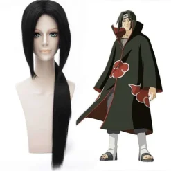 Parykhætte Uchiha Itachi Yatogami Kuroh Halloween Syntetiske Hårparykker, CJY