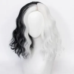 Parykker Cruella De Vil Kuila Cosplay - på lager