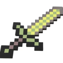 Perfekt Minecraft diamant sværd animationsrekvisit sværd legetøjsmodel 1 stk - Perfekt gu Golden Sword