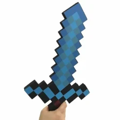 Perfekt Minecraft diamant sværd animationsrekvisit sværd legetøjsmodel 1 stk - Perfekt gu Golden Sword