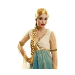 Perruque - Disfrazzes - Demoiselle Lady - Tresse Blonde - Taille Unique - Multicolore Flerfärgad