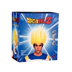 Perruque Super Saiyan Vegeta Dragon Ball voksen Blond og lysegul Unik størrelse
