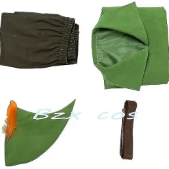 Peter Pan Cosplay Anime Kostume Grøn Elveruniform Kjoler Drenge Piger Halloween Karneval Kostume Fancy Dress Suit Mænd -a XXL Men
