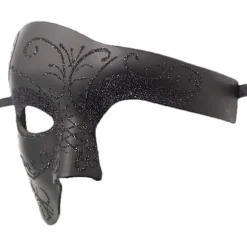 Phantom of The Opera Maskerade Maske Halvt Ansigt Venetiansk Mardi Gras Festmaske