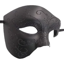 Phantom of The Opera Maskerade Maske Halvt Ansigt Venetiansk Mardi Gras Festmaske