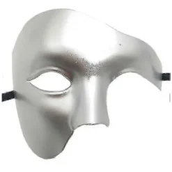 Phantom of The Opera Vintage Maske til Teaterkostume silver2