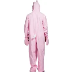 Pink Bunny Kostume Voksen Dyre Pyjamas Påske Halloween Fest Kostumer