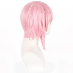 Pink Cosplay Paryk - 100% Højtemperaturfiber, Perfekt til Anime Rollespil & Fester, CJY