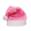 Pink Santa Hat til voksne - Luksus Santa Hat Kostume