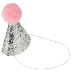Pink Sløjfeknude Kæledyrs Fødselsdagsfesthat
