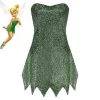 Pixie Klokkeblomst Halloween Prinsesse Cosplay Kjole Klokkeblomst Kostume (M)